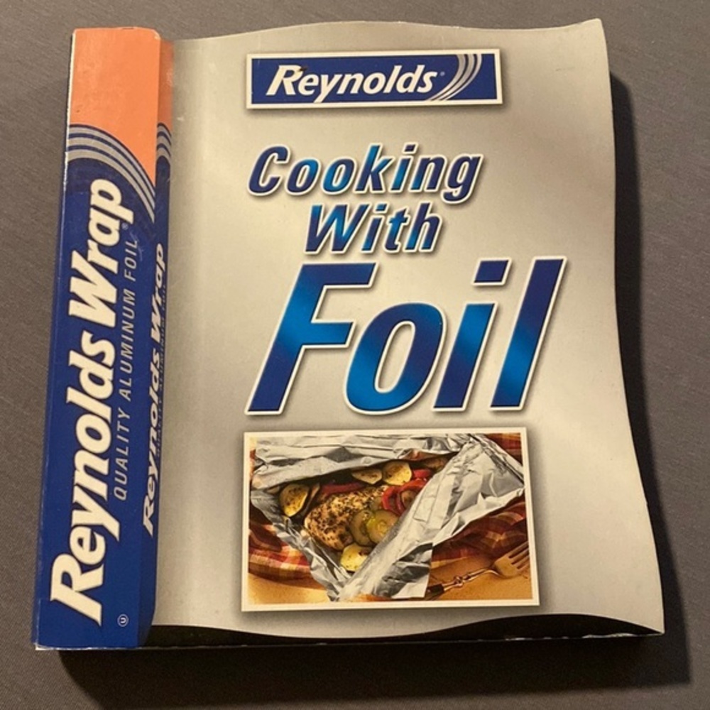 Cooking With Foil‎ shaped board book cookbook